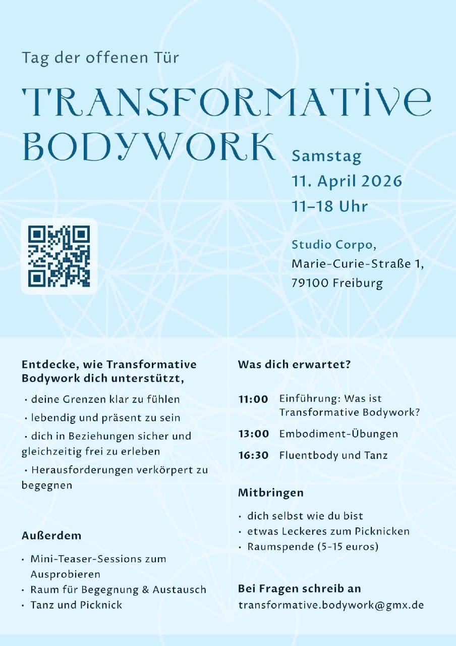 Tag der Offenen Tuer – Transformative Bodywork Freiburg