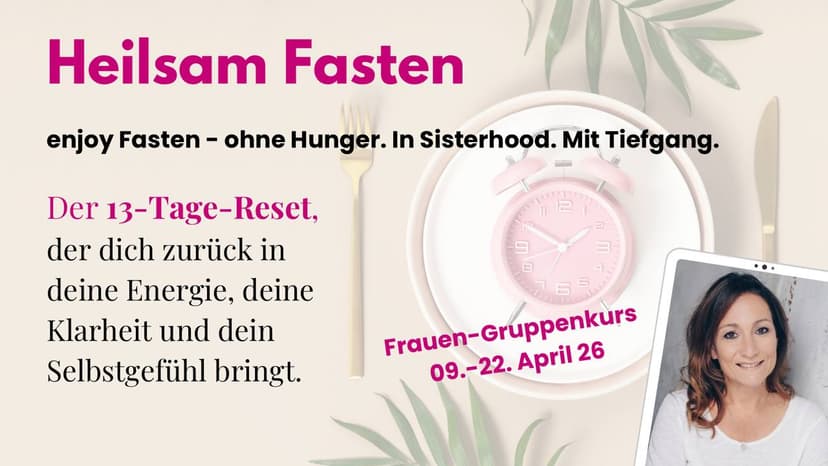 Heilsames Fasten & Detox für Frauen ab 40