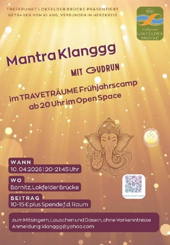 Mantra Konzert beim Traveträume Frühjahrscamp