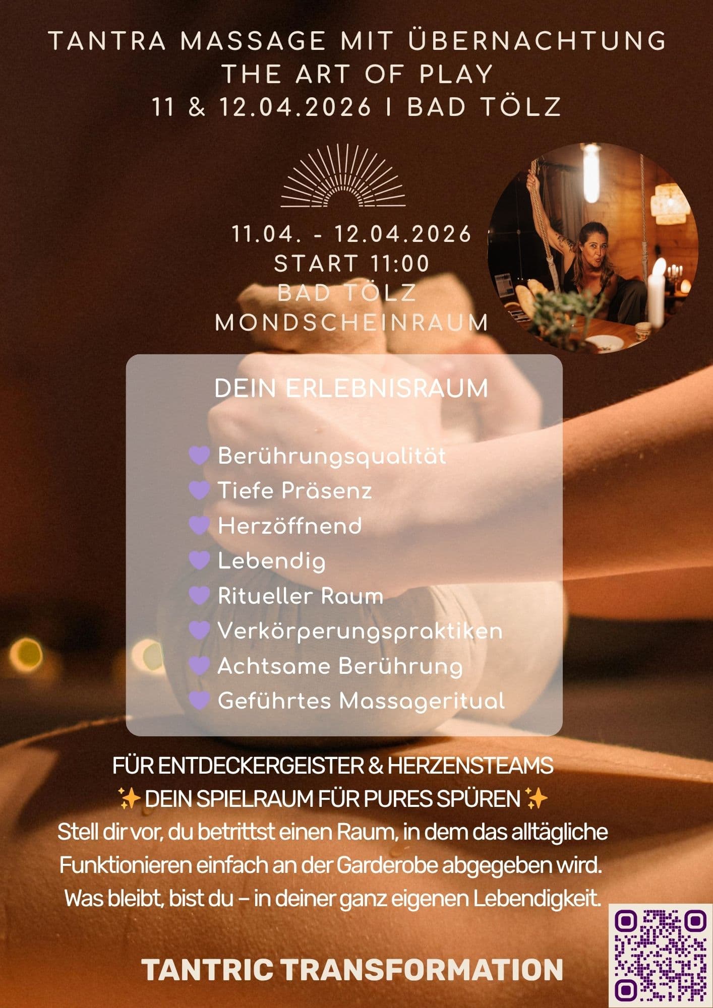 TANTRA MASSAGE: THE ART OF PLAY