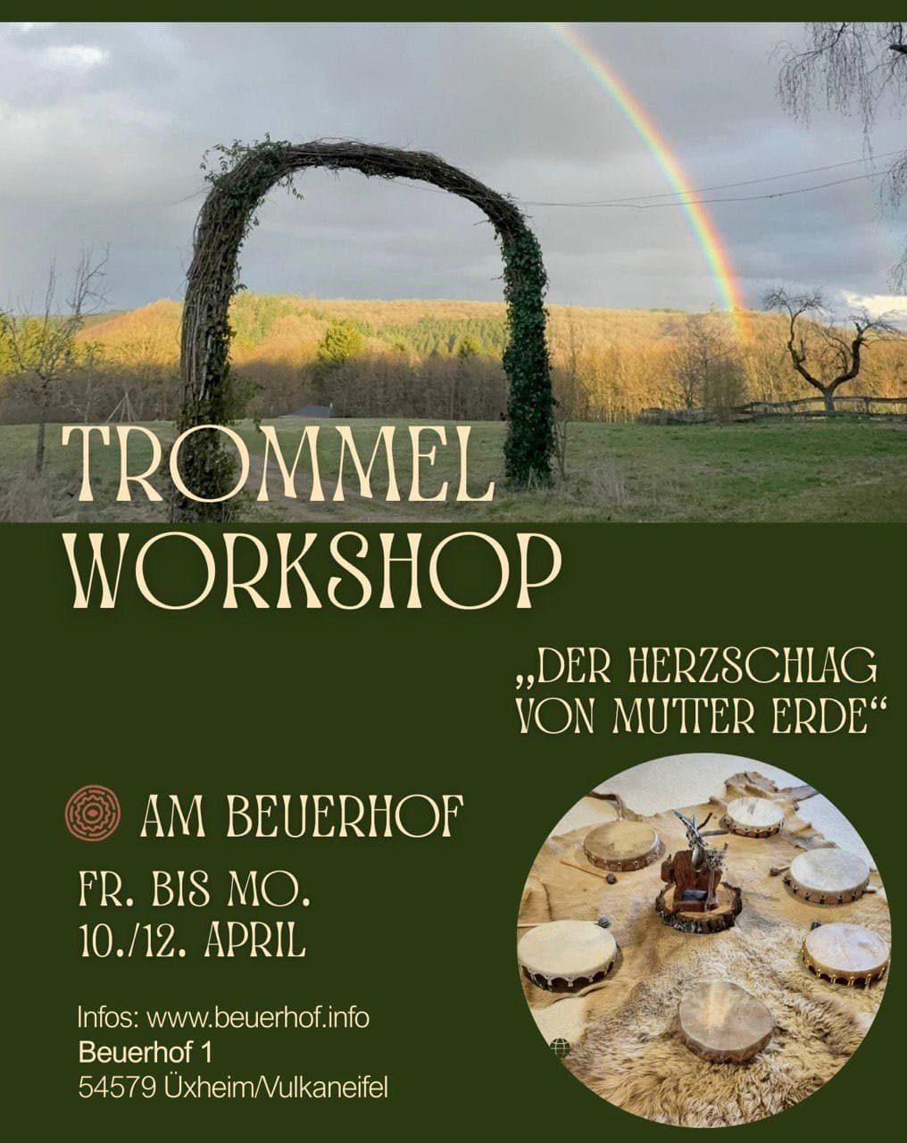Trommelworkshop „Der Herzschlag von Mutter Erde“