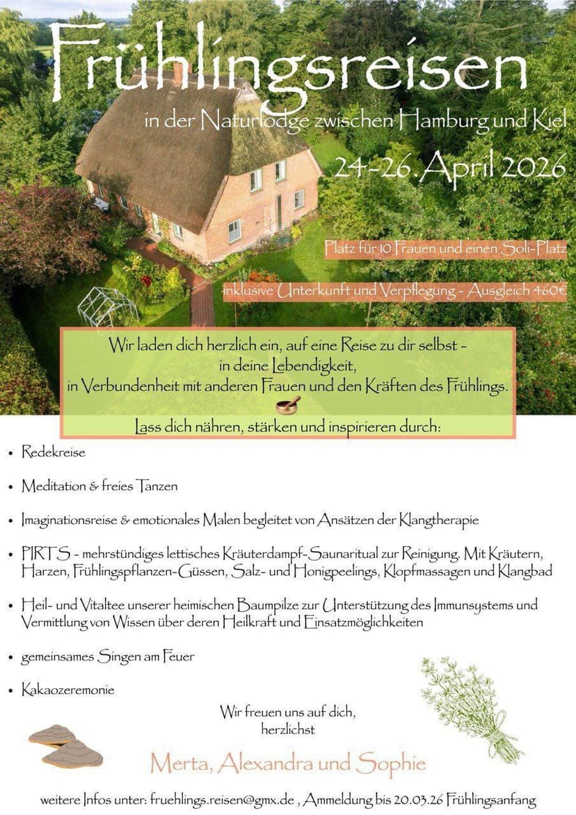 Frühlingsreise zu dir selbst