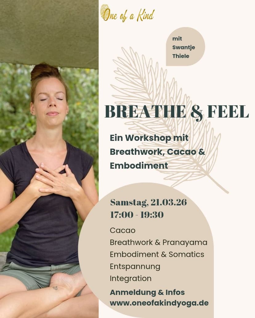 BREATHE & FEEL - Breathwork, Cacao & Embodiment